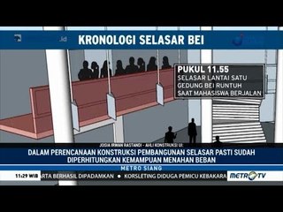 ​Ini Dugaan Sementara Penyebab Ambruknya Selasar Gedung BEI