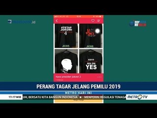 Meraup Untung dari Kaos dengan Tagar Politik