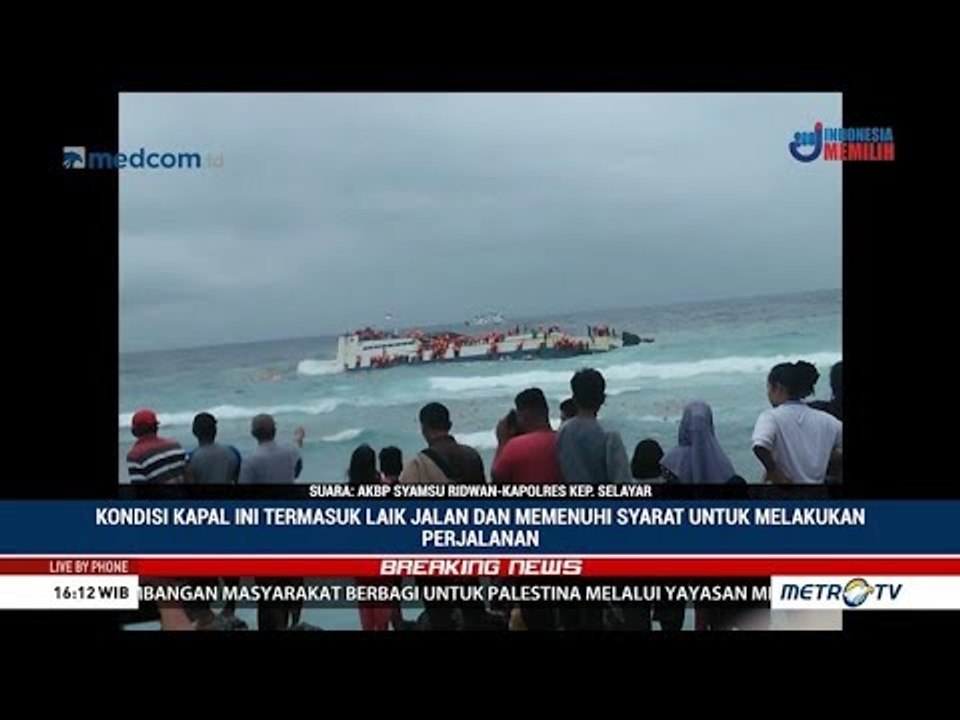 Evakuasi Korban KM Lestari Maju Terkendala Cuaca