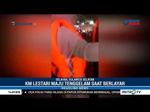 KM Lestari Maju Kandas di Perairan Selayar