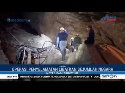 Dramatis, Begini Penyelamatan 13 Orang yang Terjebak dalam Gua