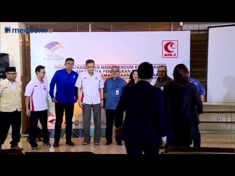 MoU Signing Media Group dengan MER-C