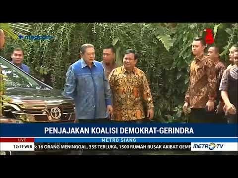Pertemuan Lanjutan SBY-Prabowo Bahas Koalisi