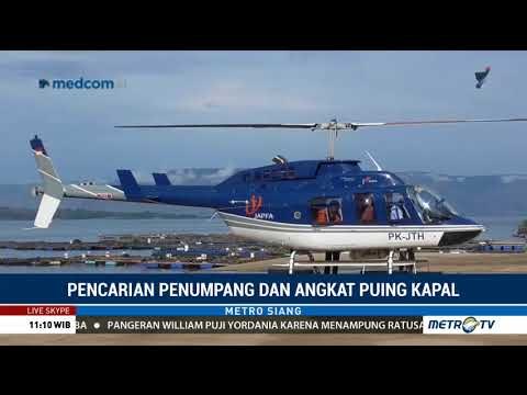 Tim SAR Tambah Helikopter Pencari Korban KM Sinar Bangun