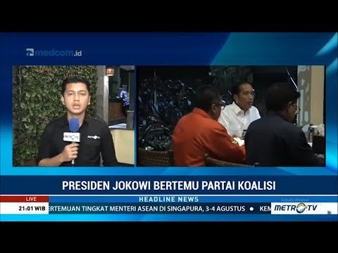 Pertemuan Jokowi dan Sekjen 9 Parpol Koalisi Hasilkan Empat Kesepakatan