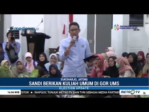 Sandi Yakin Bisa Rebut Suara Di Jawa Tengah