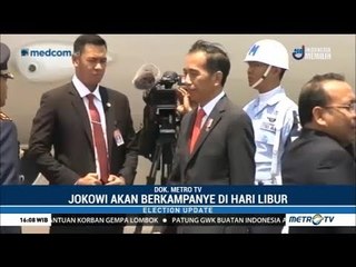 Mantap ! Jokowi Hanya Akan Kampanye Pilpres Di Hari Libur