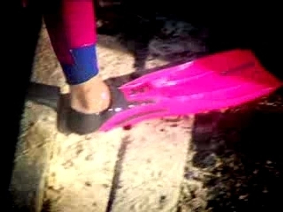 The Princess is Scuba Diving