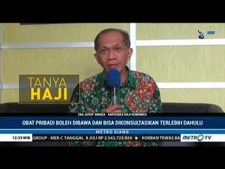 #TanyaHaji: Obat-obatan yang Boleh Dibawa ke Tanah Suci