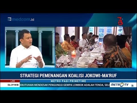 Ini Strategi Memenangkan Jokowi-Ma'ruf Di Pilpres 2019