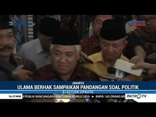 Ulama Berhak Sampaikan Pandangan Soal Politik
