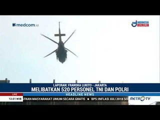 Latihan Penanggulangan Aksi Terorisme di Asian Games 2018