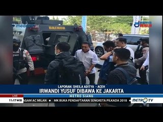 Gubernur Aceh Dibawa ke Jakarta