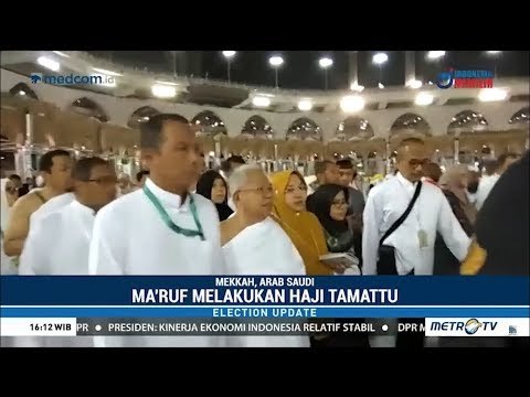 Cawapres Ma'ruf Amin Laksanakan Ibadah Haji Tamattu