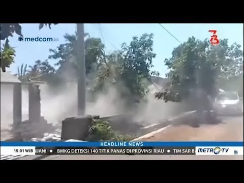 Video Kepanikan Saat Gempa Susulan Menggetarkan Lombok 19 Agustus