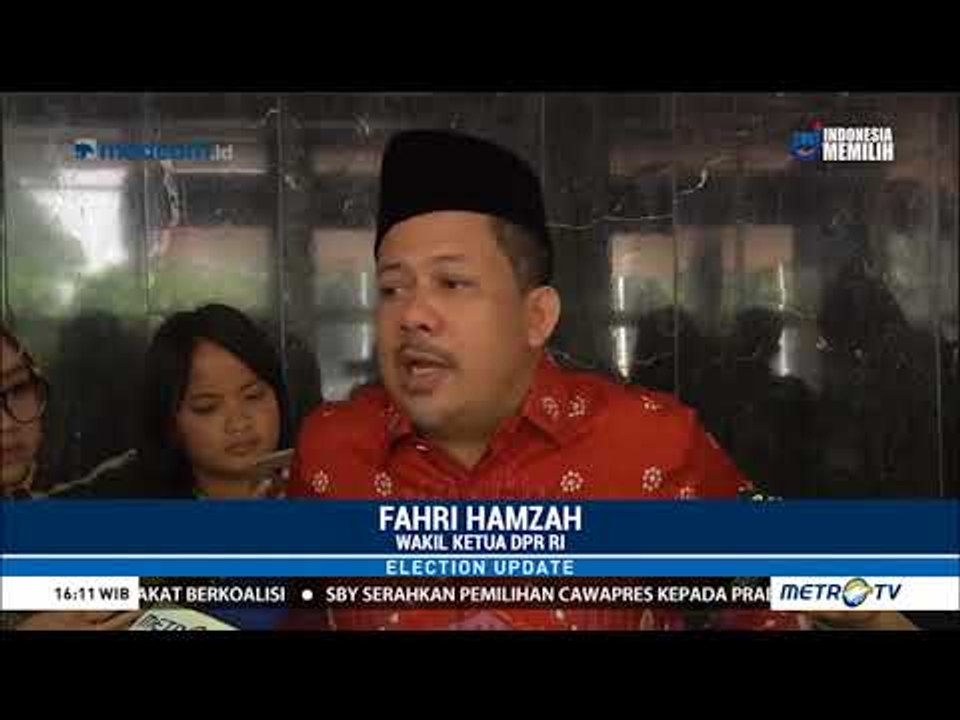 Fahri Hamzah Soroti Alotnya Komunikasi Politik Kubu Prabowo
