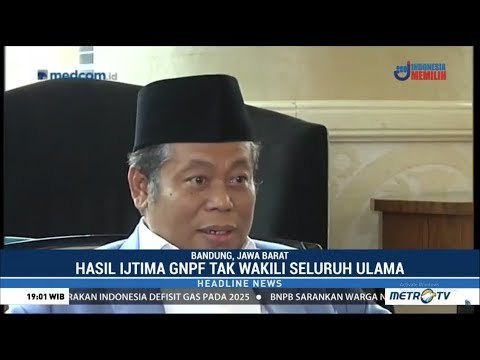 PBNU : Ijtima Ulama GNPF Tak Wakili Seluruh Ulama