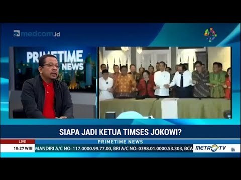 Siapa Ketua Timses Jokowi-Ma'ruf ?