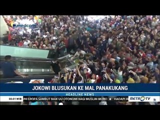 Jokowi Blusukan ke Mal Panakukang Makassar
