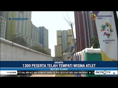 39 Negara Kontingen Asian Games Sudah Tempati Wisma Atlet Kemayoran