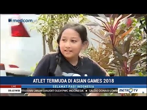 Kenalan dengan Aliqqa Novvery, Atlet Termuda Asian Games 2018