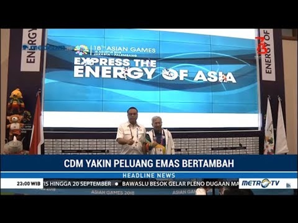 RI Optimistis Tambah Emas Meski Sudah Bergelimang Medali Emas Asian Games