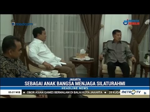 Wah, Prabowo-Sandiaga Menghadap JK Minta Doa Restu