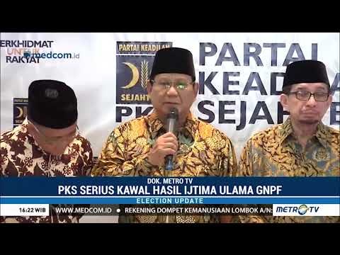 PKS Desak Prabowo Patuhi Hasil Ijtima Ulama GNPF