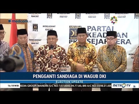 PKS Masih Diam Terkait Kursi Wagub DKI