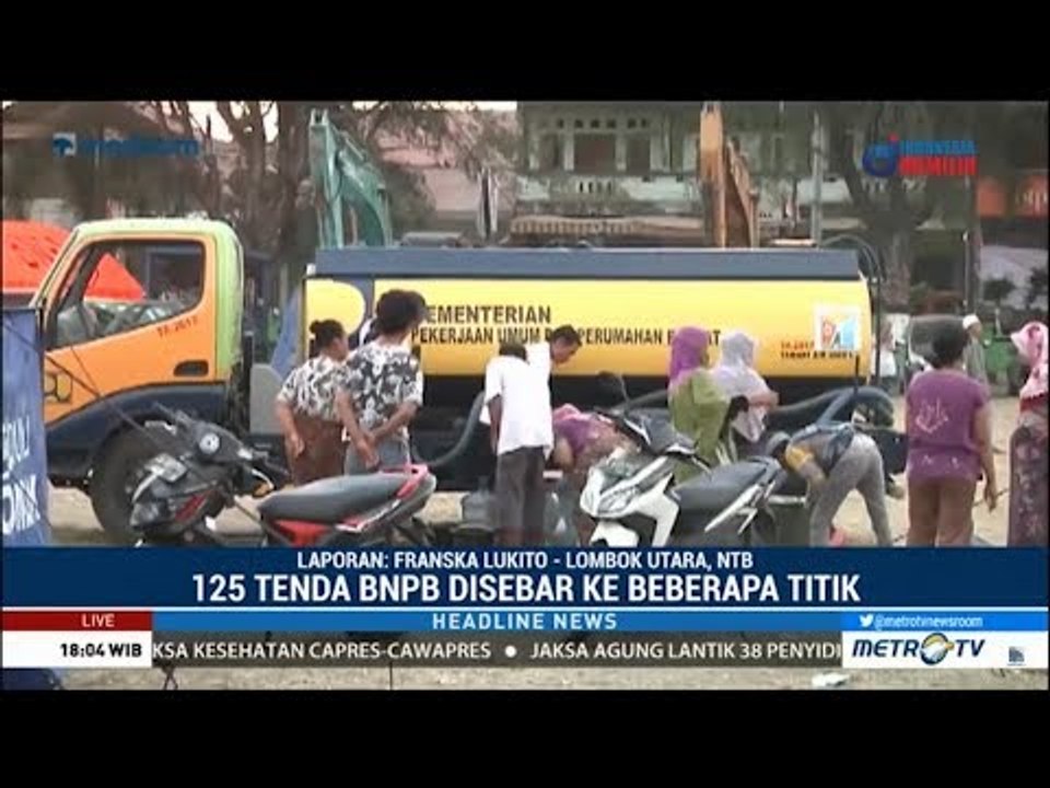 Ini Pengungsian Terbesar Korban Gempa Lombok