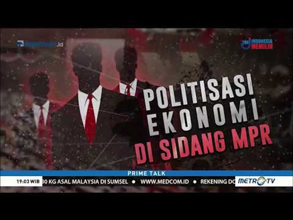 Menyorot Pidato "Titipan Emak-Emak" Zulkifli Hasan Di Sidang MPR Mengkritik Jokowi
