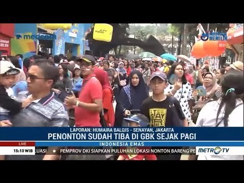 Antusias Masyarakat Jelang Penutupan Asian Games 2018