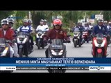 Menhub dan Gubernur Kalsel Safety Riding Di Banjarmasin