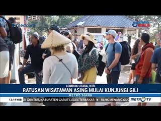 Pascagempa, Wisatawan Asing Mulai Kunjungi Gili Trawangan
