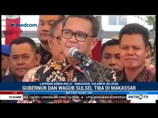 Gubernur Nurdin Disambut Ribuan Relawan di Makassar