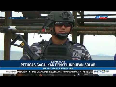 Kena ! Penjahat Penyelundupan Solar Ilegal Di Batam Dibekuk Petugas