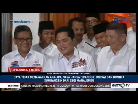 Elegan ! Jawaban Erick Thohir Soal Kritik Pelemahan Rupiah