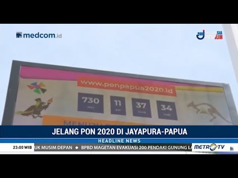 PON Papua 2020 Yang Megah Sudah Dimulai Countdown Hari Ini