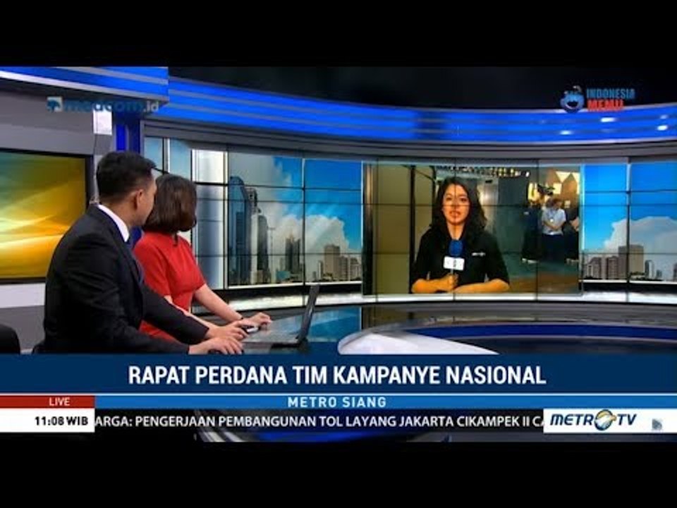 Erick Thohir Pimpin Rapat Perdana TKN Jokowi-Ma'ruf