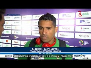 Dua Gol Alberto Goncalves Jadi Kado untuk Indonesia