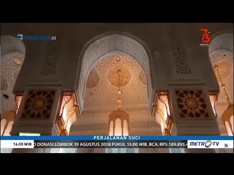 Tergetar Keindahan Interior Masjidil Haram