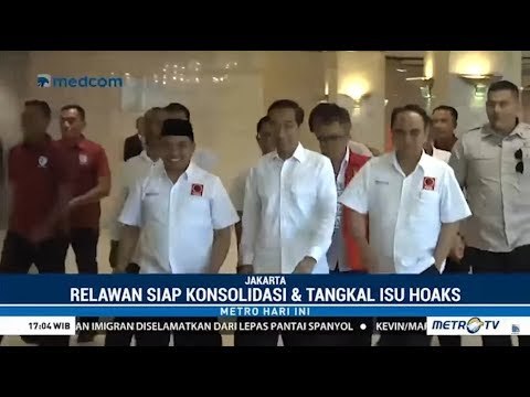 Keren ! Relawan Projo Siap Tangkal Hoax di Pilpres 2019
