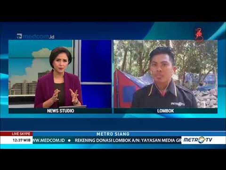 19 Agustus 2018 Terjadi Gempa Besar Susulan di Lombok 6,5 SR