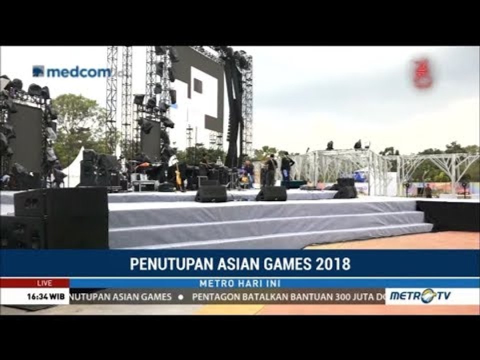 Penutupan Asian Games di Palembang Khusus Digelar untuk Para Atlet dan Official