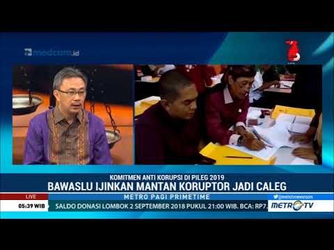 Polemik ! Bawaslu Ijinkan Bekas Napi Koruptor Jadi Caleg