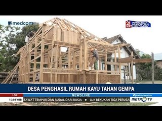 Keren ! Rumah Kayu Tahan Gempa Buatan Desa Tanjung Batu