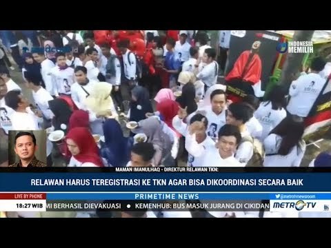 Banjir Deklarasi Dukung Jokowi-Ma'ruf Se-Indonesia : Sinergi Relawan & TKN