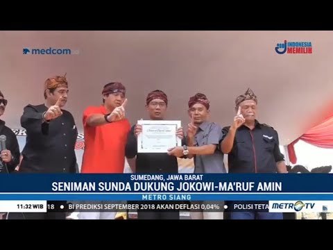 Deklarasi Dukungan Jokowi-Ma'ruf Terjadi Di Sumedang, Subang, Dan Sorong