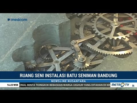 Menakjubkan ! Instalasi Batu Karya Seniman Bandung