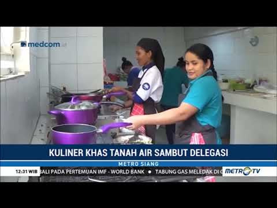 Sayur Ramas Jadi Menu Penyambut Delegasi IMF-World Bank